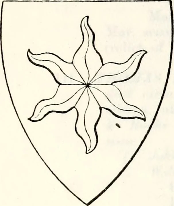 An illustration from The genealogist, 1884, leaf 459