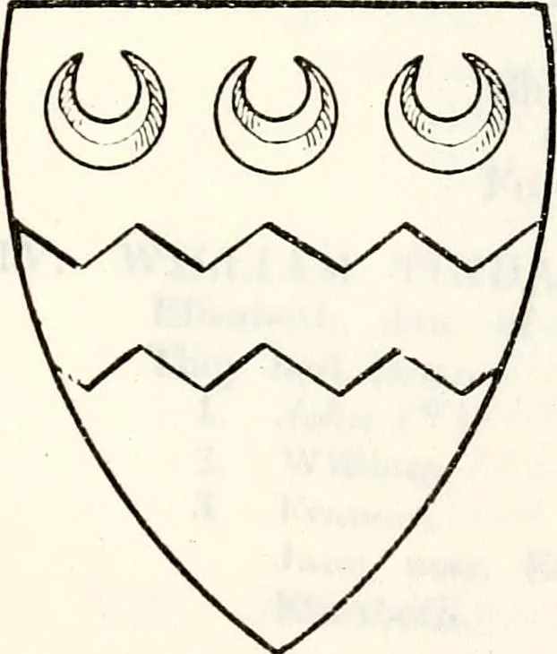 An illustration from The genealogist, 1884, leaf 481