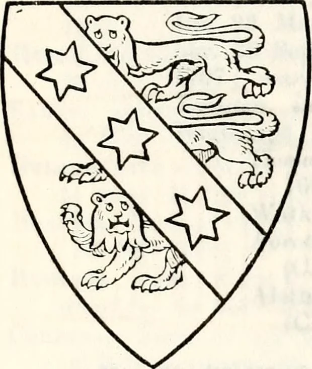 An illustration from The genealogist, 1884, leaf 487