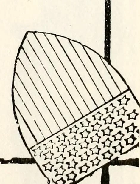 An illustration from The genealogist, 1884, leaf 5