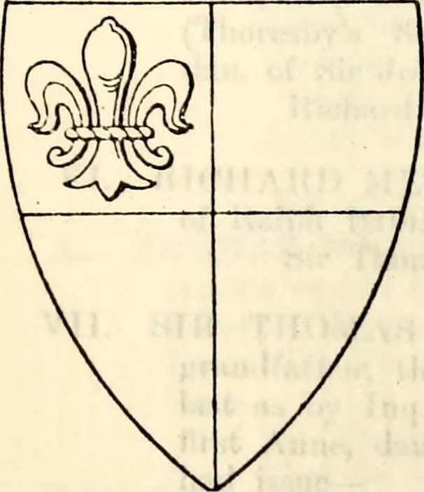 An illustration from The genealogist, 1884, leaf 225