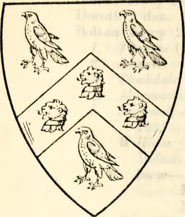 An illustration from The genealogist, 1884, leaf 237