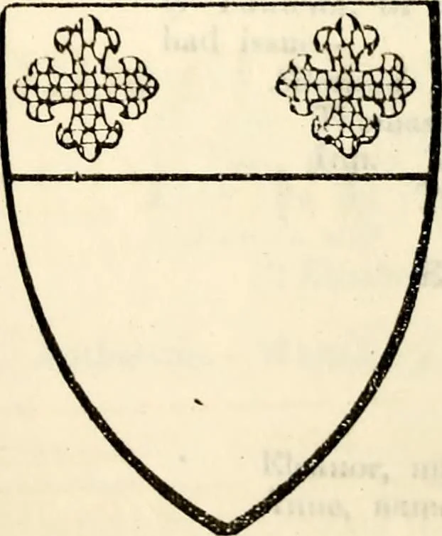 An illustration from The genealogist, 1884, leaf 251