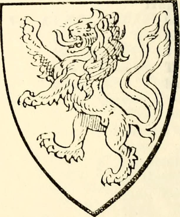 An illustration from The genealogist, 1884, leaf 477