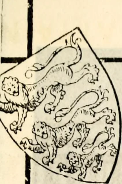 An illustration from The genealogist, 1884, leaf 5