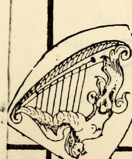 An illustration from The genealogist, 1884, leaf 5