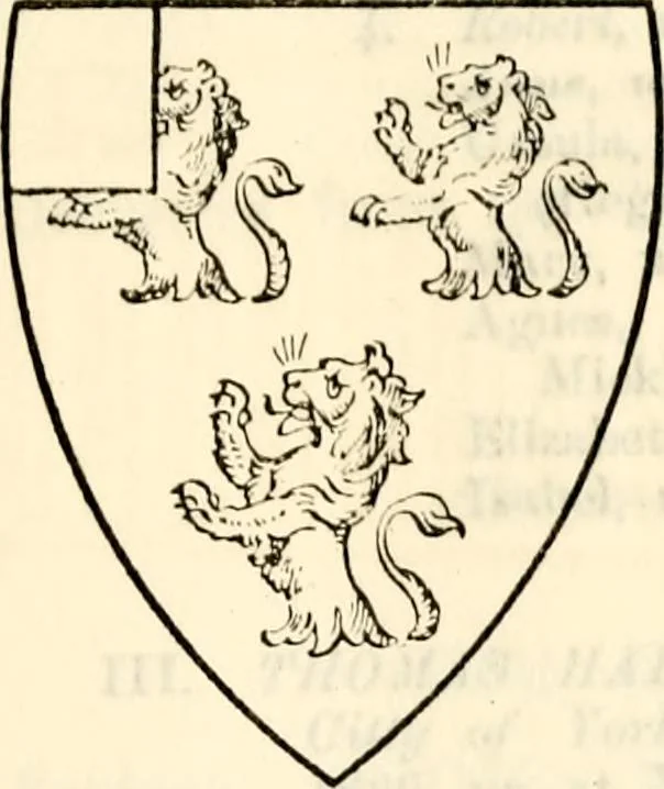 An illustration from The genealogist, 1884, leaf 89