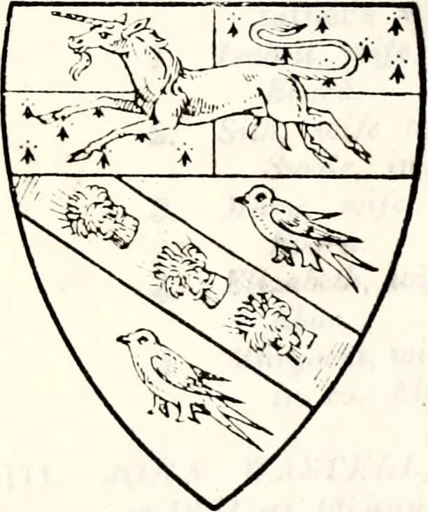 An illustration from The genealogist, 1884, leaf 364