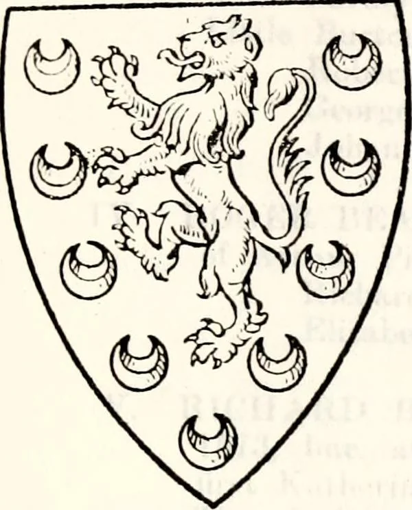 An illustration from The genealogist, 1884, leaf 96