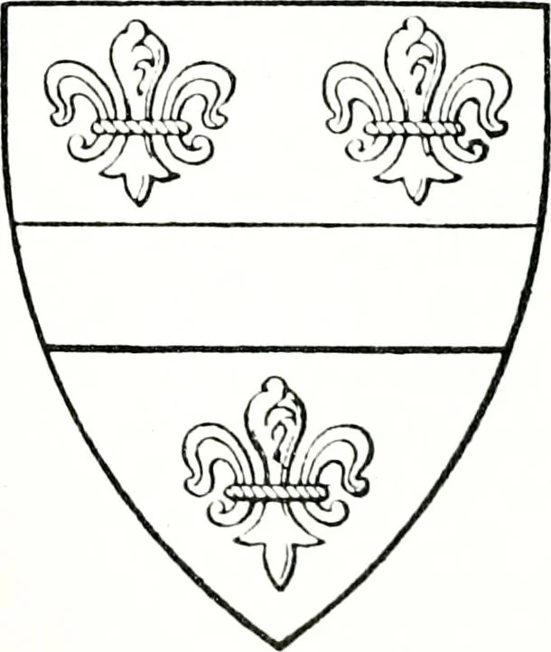 An illustration from The genealogist, 1884, leaf 111