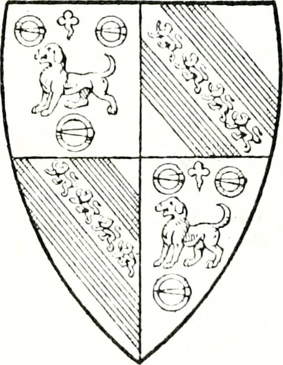 An illustration from The genealogist, 1884, leaf 227