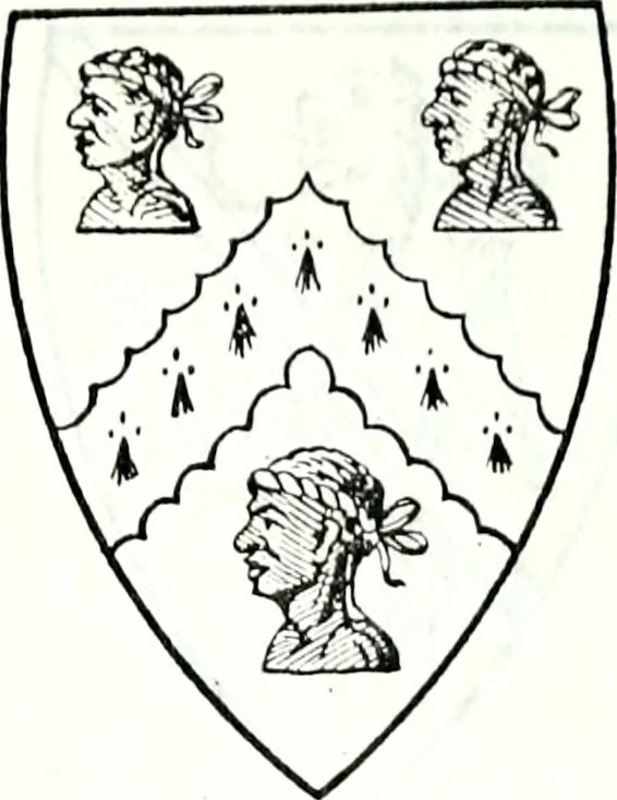 An illustration from The genealogist, 1884, leaf 235