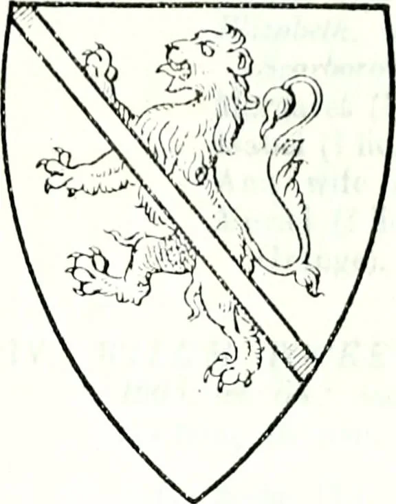 An illustration from The genealogist, 1884, leaf 237