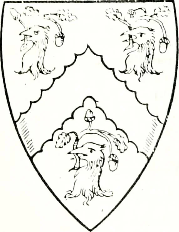 An illustration from The genealogist, 1884, leaf 379