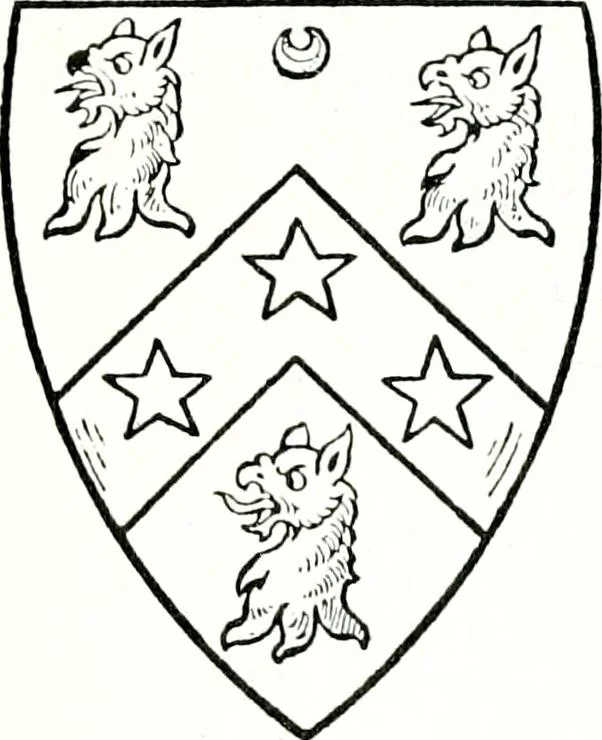 An illustration from The genealogist, 1884, leaf 383