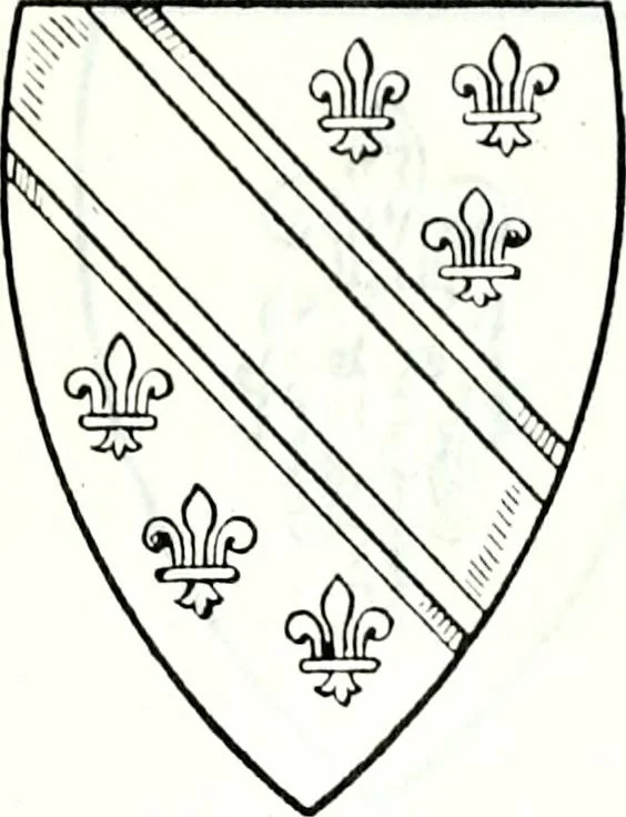 An illustration from The genealogist, 1884, leaf 391
