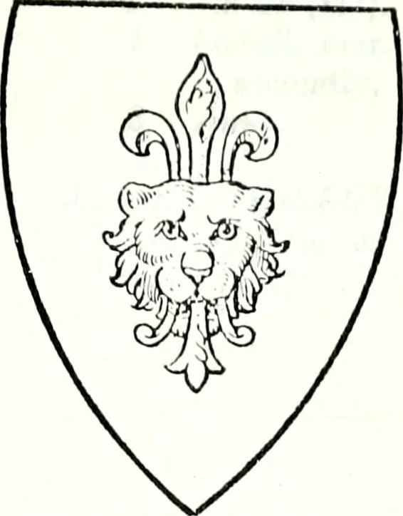 An illustration from The genealogist, 1884, leaf 393