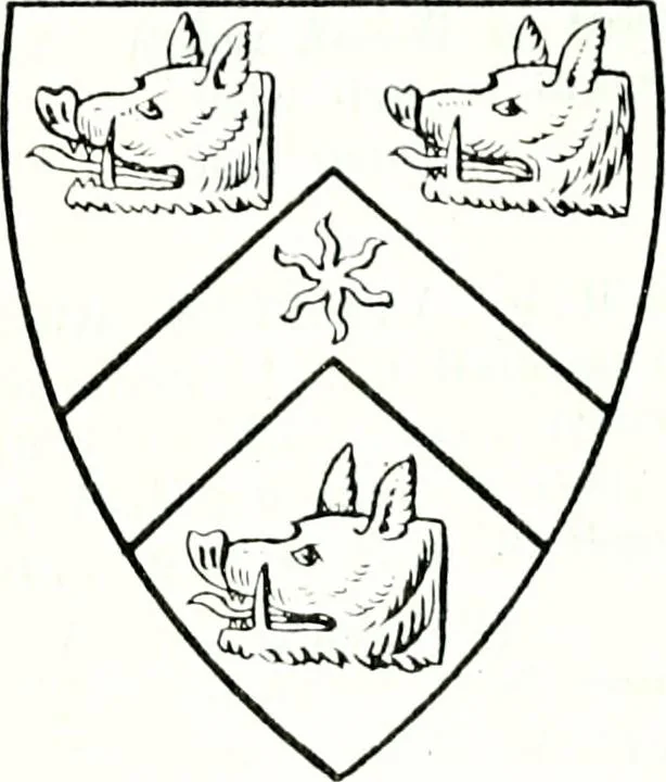An illustration from The genealogist, 1884, leaf 513
