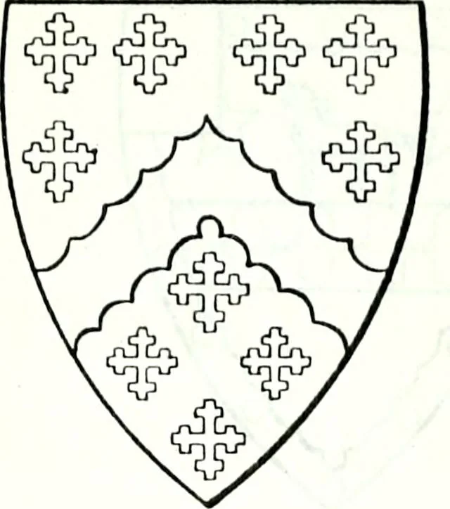 An illustration from The genealogist, 1884, leaf 523