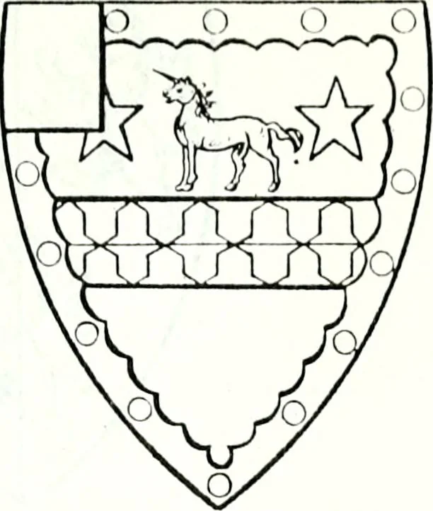 An illustration from The genealogist, 1884, leaf 525