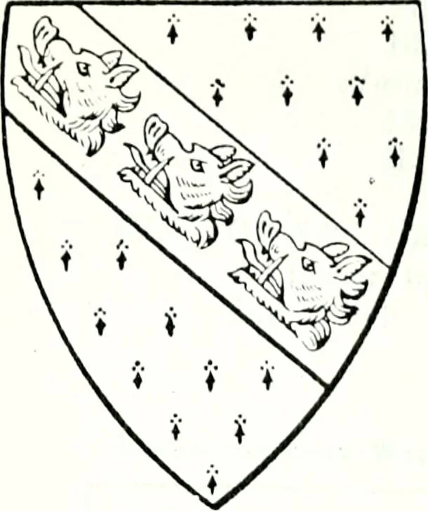 An illustration from The genealogist, 1884, leaf 531