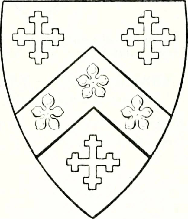 An illustration from The genealogist, 1884, leaf 533
