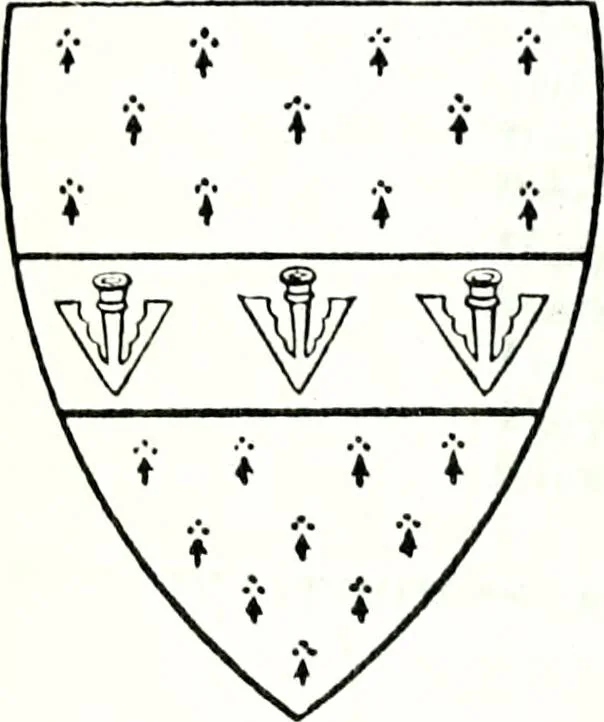 An illustration from The genealogist, 1884, leaf 543
