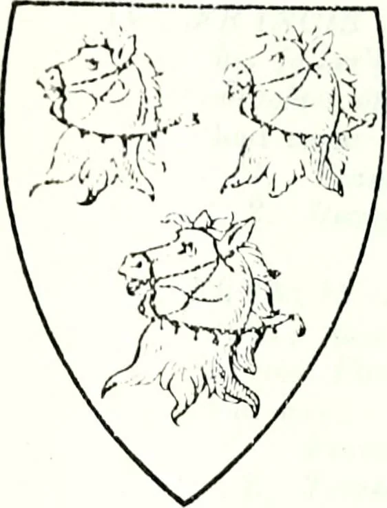 An illustration from The genealogist, 1884, leaf 83