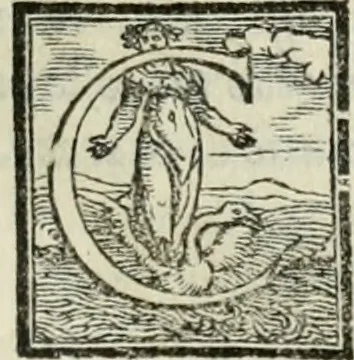 An illustration from Geneologia de gli dei : i qvin deci libri, 1547, leaf 100