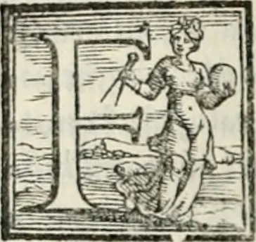 An illustration from Geneologia de gli dei : i qvin deci libri, 1547, leaf 105
