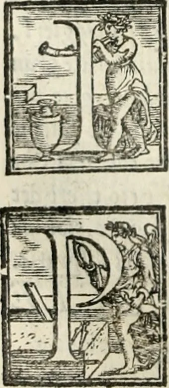 An illustration from Geneologia de gli dei : i qvin deci libri, 1547, leaf 125