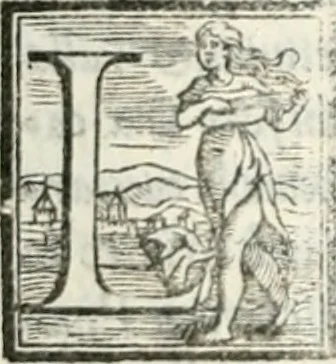 An illustration from Geneologia de gli dei : i qvin deci libri, 1547, leaf 157