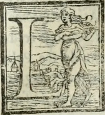 An illustration from Geneologia de gli dei : i qvin deci libri, 1547, leaf 164