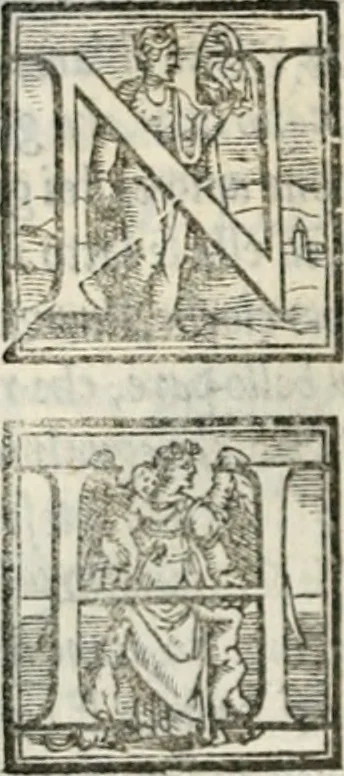 An illustration from Geneologia de gli dei : i qvin deci libri, 1547, leaf 169