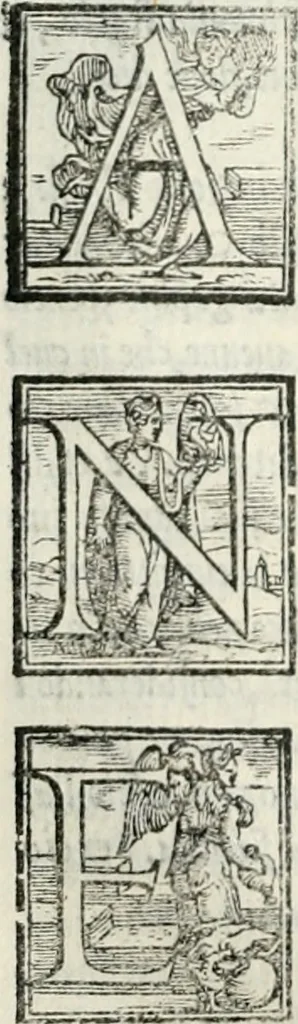 An illustration from Geneologia de gli dei : i qvin deci libri, 1547, leaf 205