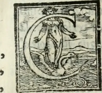An illustration from Geneologia de gli dei : i qvin deci libri, 1547, leaf 208