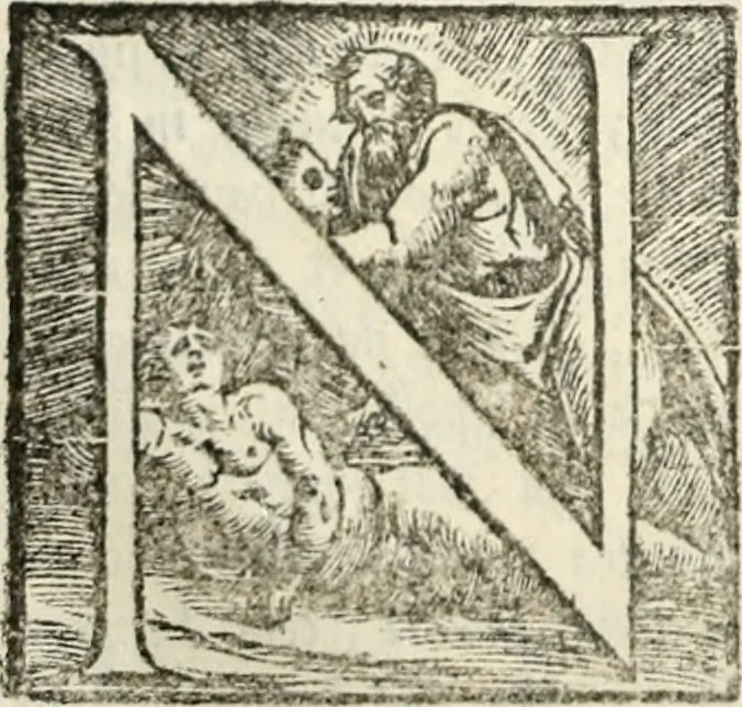 An illustration from Geneologia de gli dei : i qvin deci libri, 1547, leaf 231