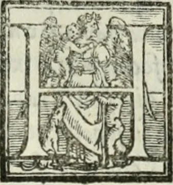 An illustration from Geneologia de gli dei : i qvin deci libri, 1547, leaf 252