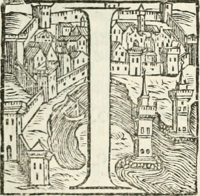 An illustration from Geneologia de gli dei : i qvin deci libri, 1547, leaf 265