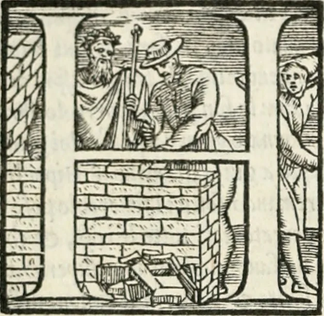 An illustration from Geneologia de gli dei : i qvin deci libri, 1547, leaf 27