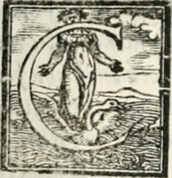 An illustration from Geneologia de gli dei : i qvin deci libri, 1547, leaf 295