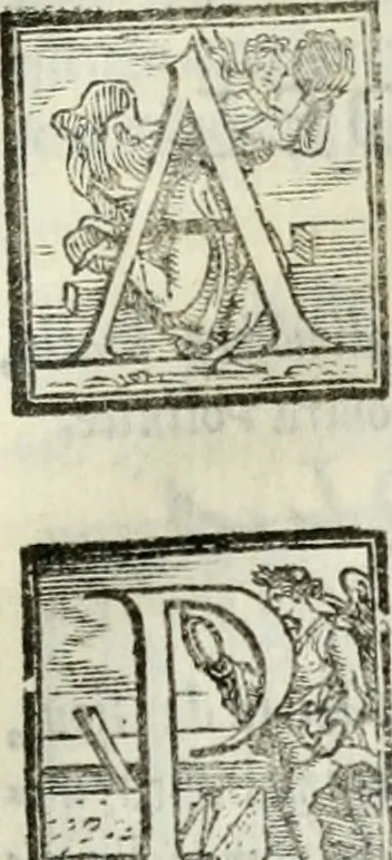 An illustration from Geneologia de gli dei : i qvin deci libri, 1547, leaf 296