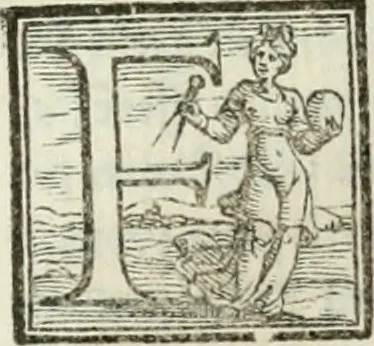 An illustration from Geneologia de gli dei : i qvin deci libri, 1547, leaf 320