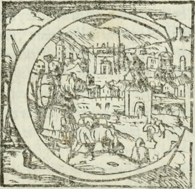 An illustration from Geneologia de gli dei : i qvin deci libri, 1547, leaf 322