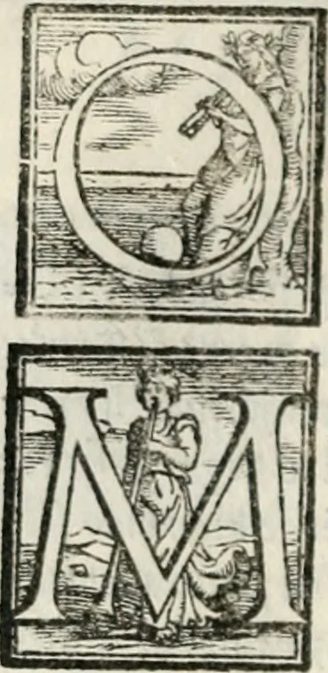 An illustration from Geneologia de gli dei : i qvin deci libri, 1547, leaf 387