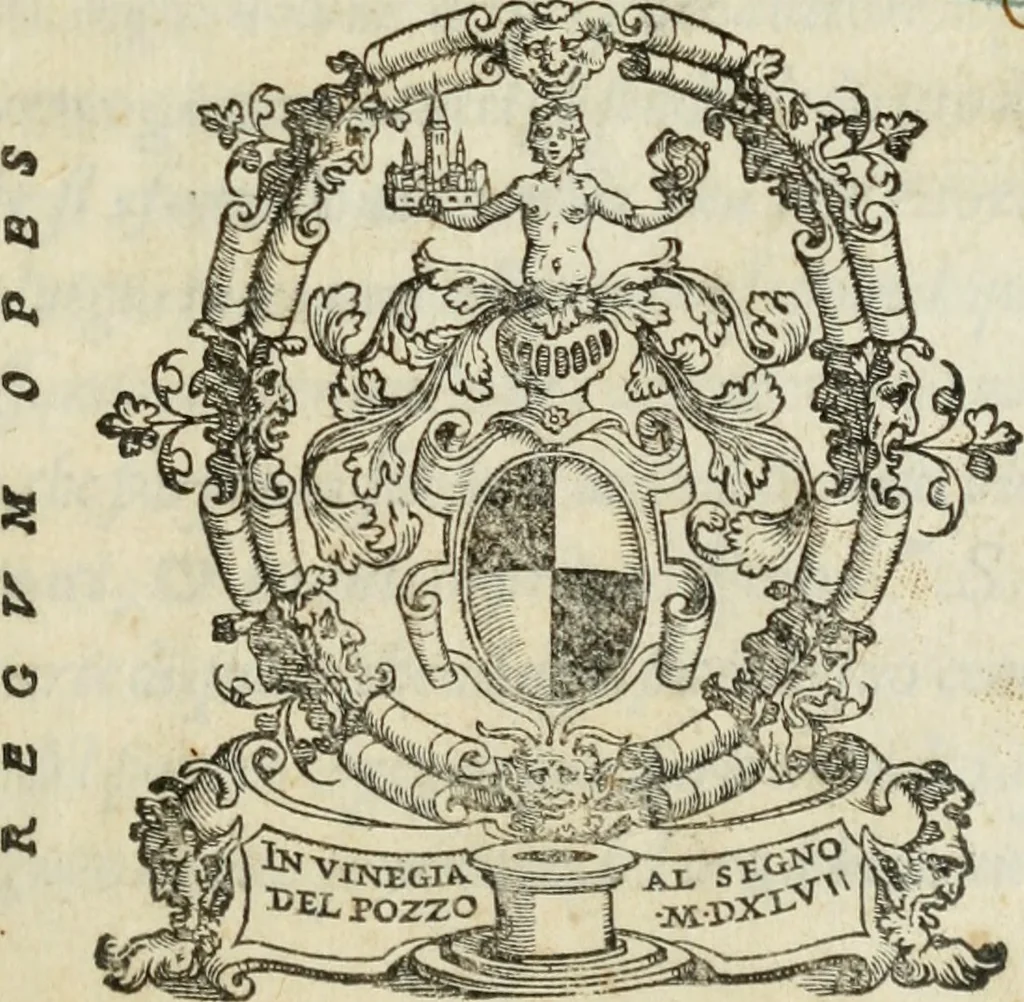 An illustration from Geneologia de gli dei : i qvin deci libri, 1547, leaf 4