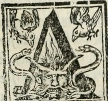 An illustration from Geneologia de gli dei : i qvin deci libri, 1547, leaf 425