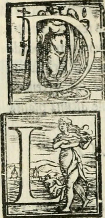 An illustration from Geneologia de gli dei : i qvin deci libri, 1547, leaf 445