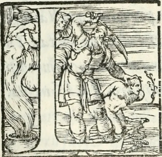 An illustration from Geneologia de gli dei : i qvin deci libri, 1547, leaf 469