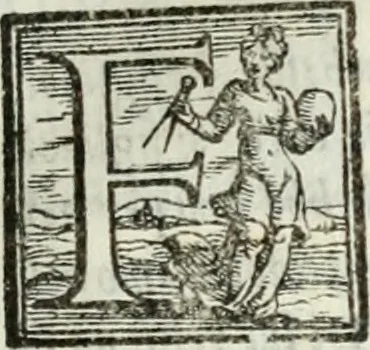 An illustration from Geneologia de gli dei : i qvin deci libri, 1547, leaf 488
